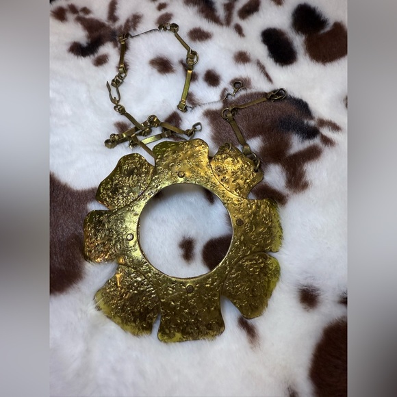 SOLD Vintage Mid Century Modernist JB Pericles of Haiti Brass-Chenet D'Haiti era - Picture 6 of 10